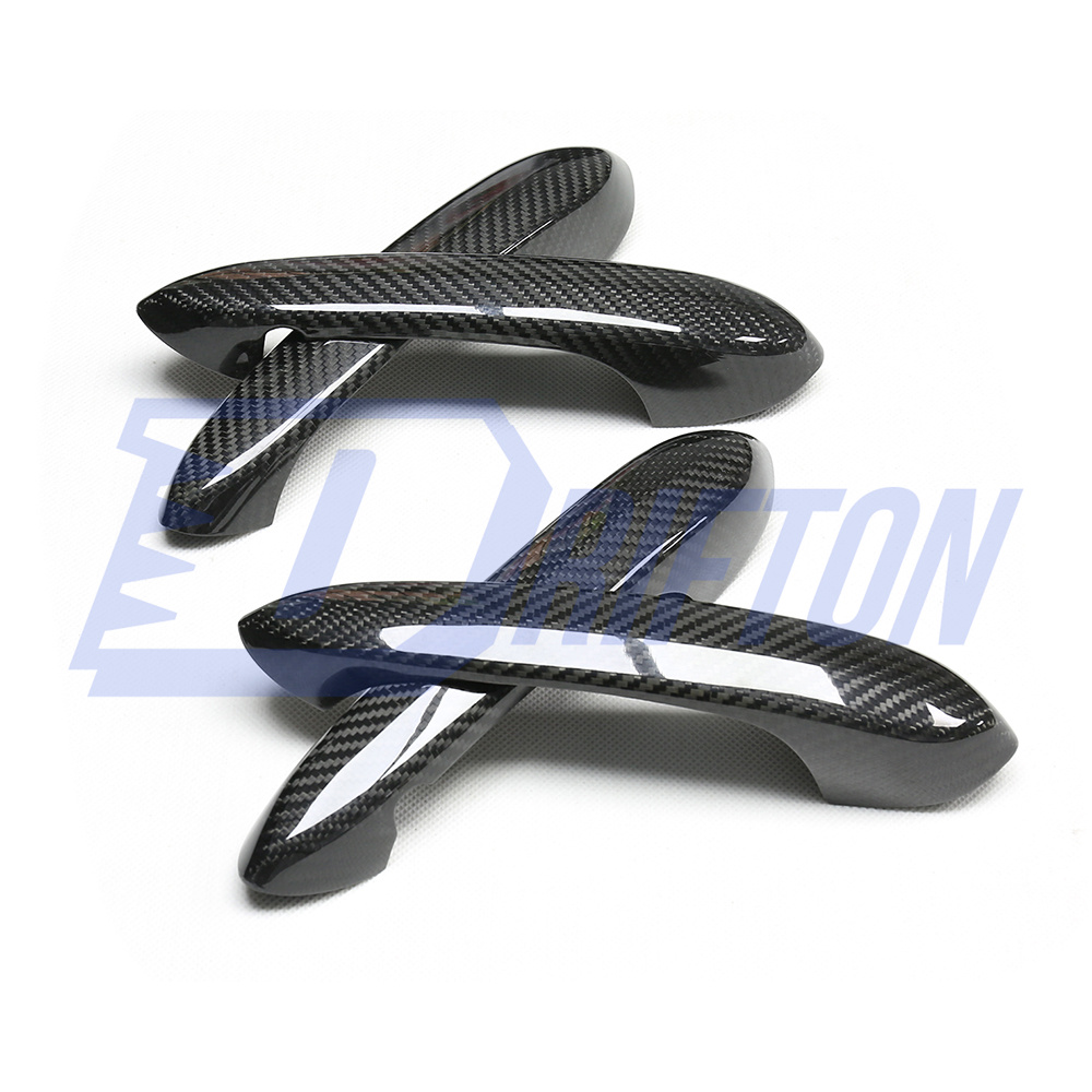 Dry Carbon Fiber Door Handel Cover For BMW 5 Series G30 G38 2017-2023