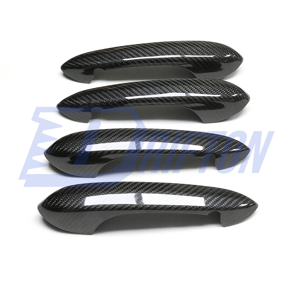 Dry Carbon Fiber Door Handel Cover For BMW 5 Series G30 G38 2017-2023
