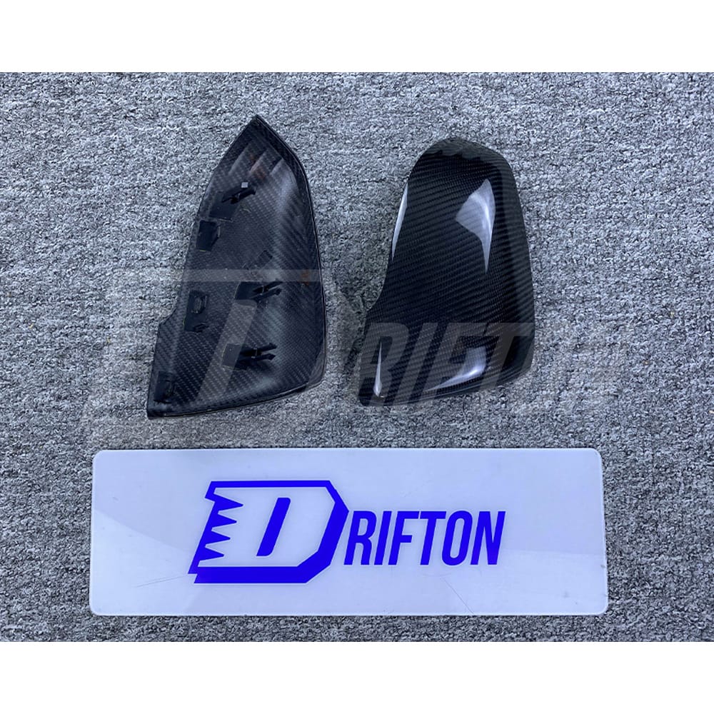 Dry Carbon Fiber Repalcement Side Mirror Cover For Toyota Supra MK5 A90 A91 GR 2019-2024