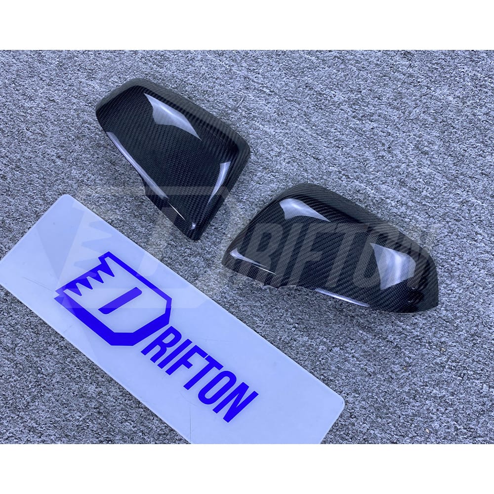 Dry Carbon Fiber Repalcement Side Mirror Cover For Toyota Supra MK5 A90 A91 GR 2019-2024