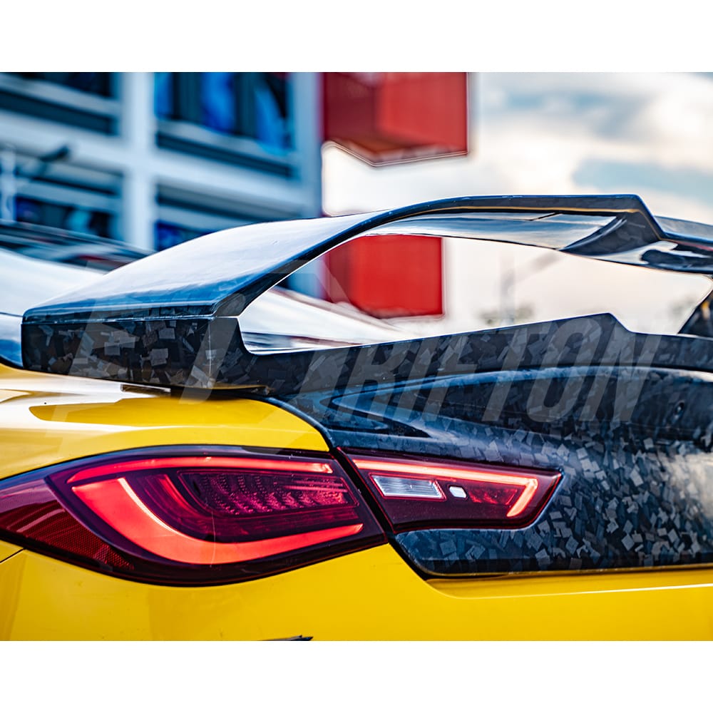 GTAM Style Carbon Fiber GT Spoiler Rear Wing For Infiniti Q60 2016-2022