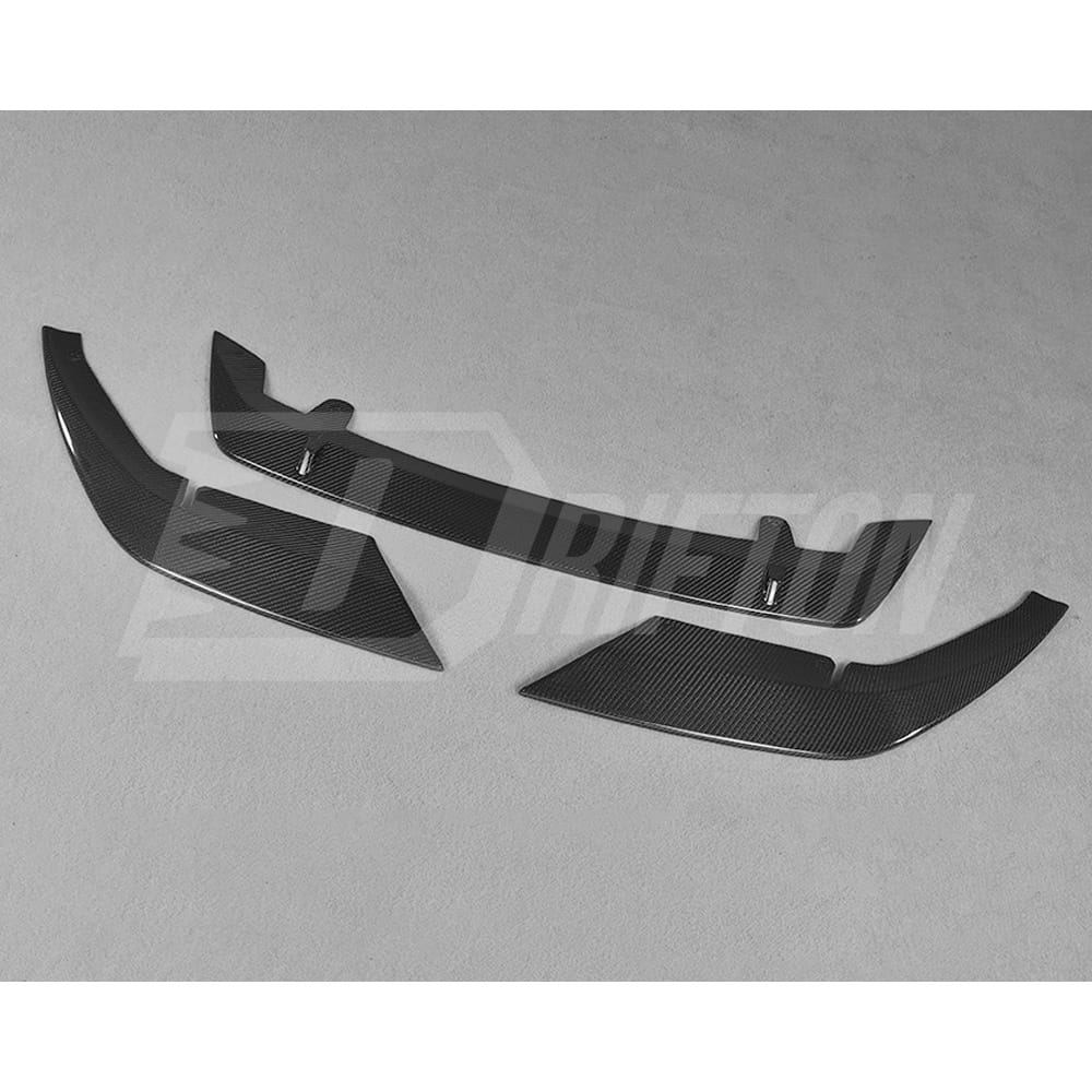 ST Style Dry Carbon Fiber Front Lip For BMW 5 Series F90 M5 LCI 2020-2023