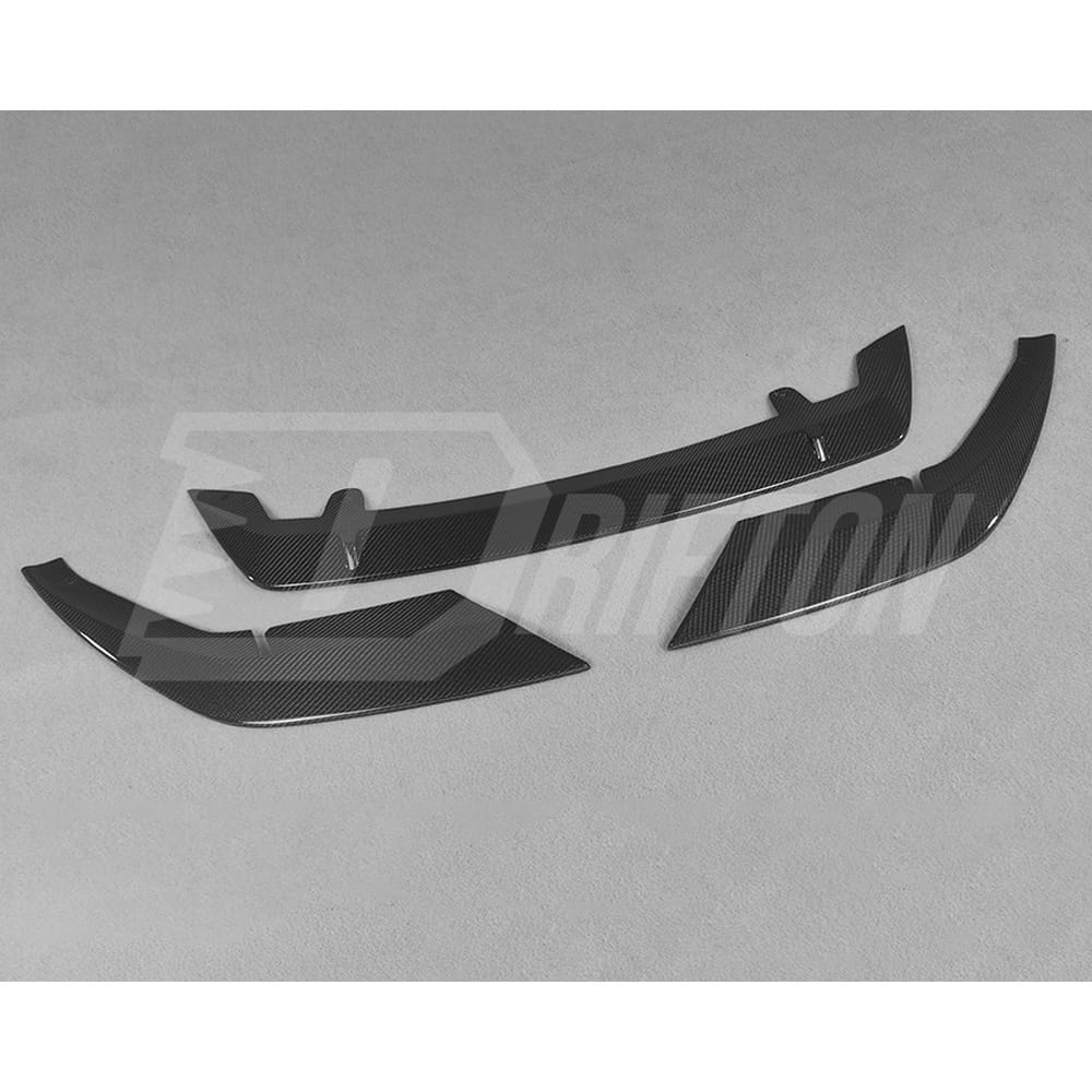 ST Style Dry Carbon Fiber Front Lip For BMW 5 Series F90 M5 LCI 2020-2023