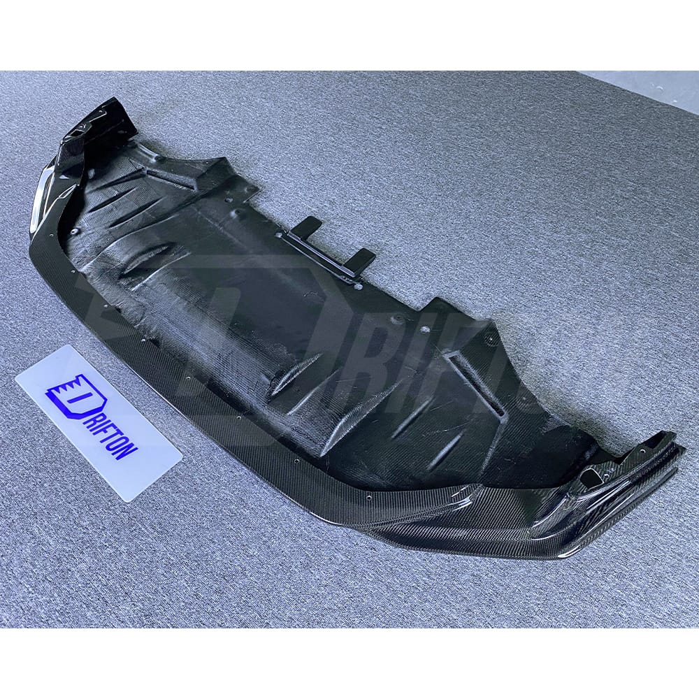 TopSecret Style Carbon Fiber Front Lip For Nissan R35 GTR 2017-2019