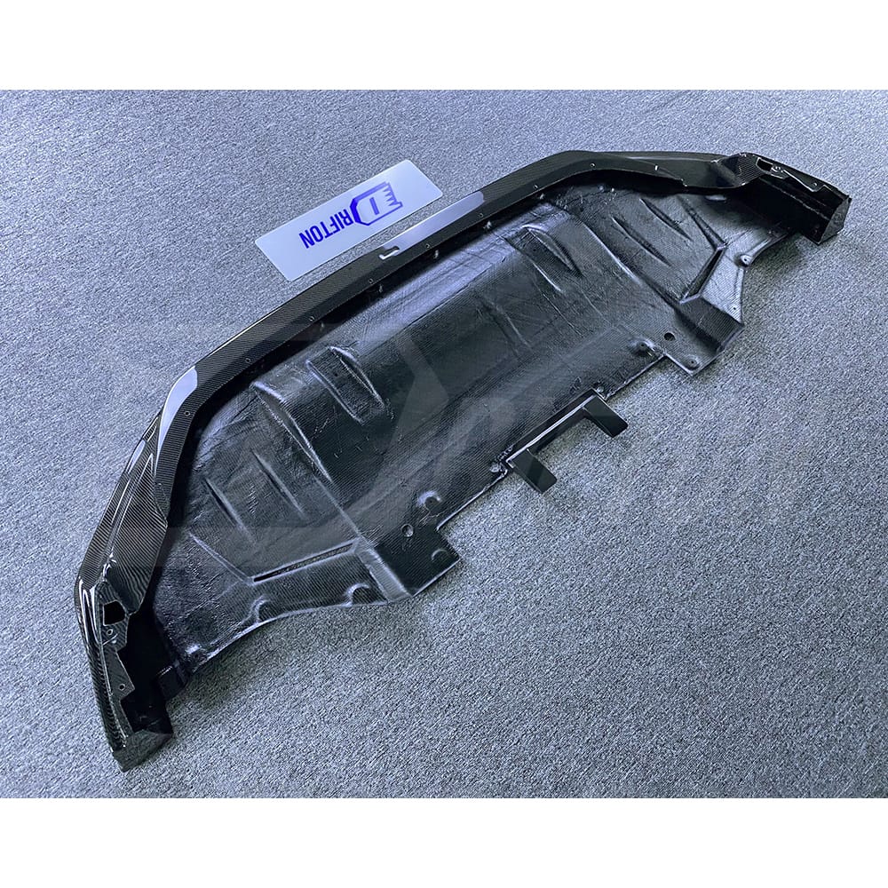 TopSecret Style Carbon Fiber Front Lip For Nissan R35 GTR 2017-2019