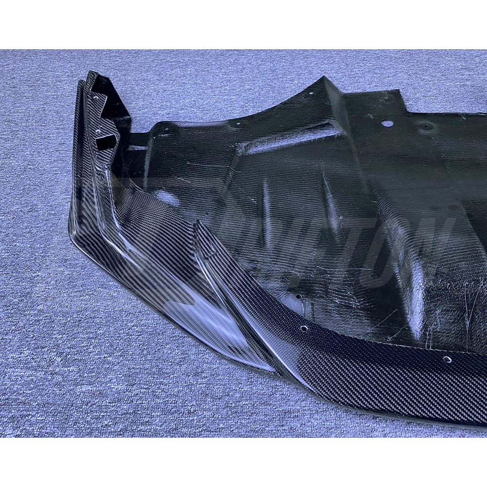 TopSecret Style Carbon Fiber Front Lip For Nissan R35 GTR 2017-2019
