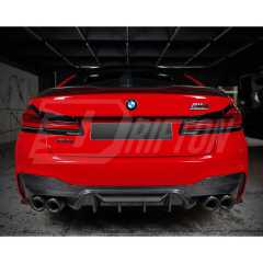 MP Style Dry Carbon Fiber Rear Diffuser For BMW F90 M5 LCI 2017-2023