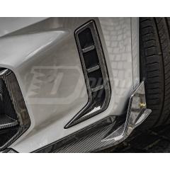 MP Style Dry Carbon Fiber Front Bumper Side Vent For BMW X5 G05 LCI 2024-On