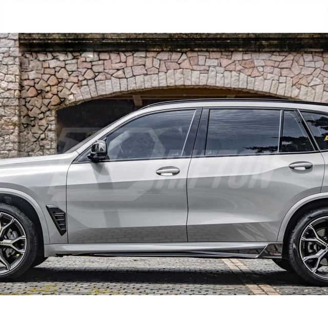 SQ Style Dry Carbon Fiber Side Skirt For BMW X5 G05 2019-On