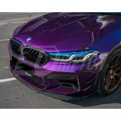Dry Carbon Fiber Front Bumper Trim For BMW F90 M5 LCI 2020-2023