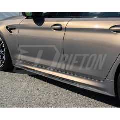 MP Style Carbon Fiber Side Skirt For BMW F90 M5 2017-2023