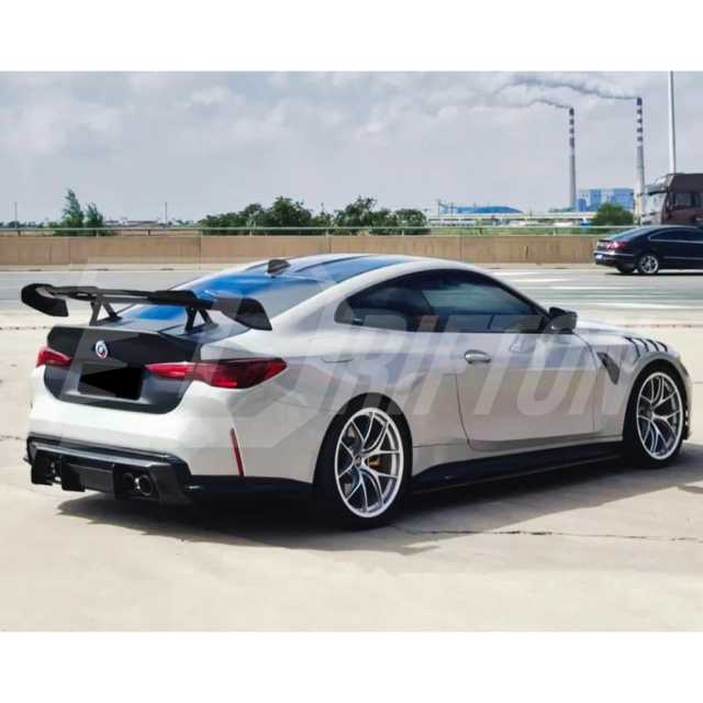 ADRO V3 Style Carbon Fiber Rear Spoiler GT Wing For BMW F87 M2 F80 M3 F82 M4 2016-2020