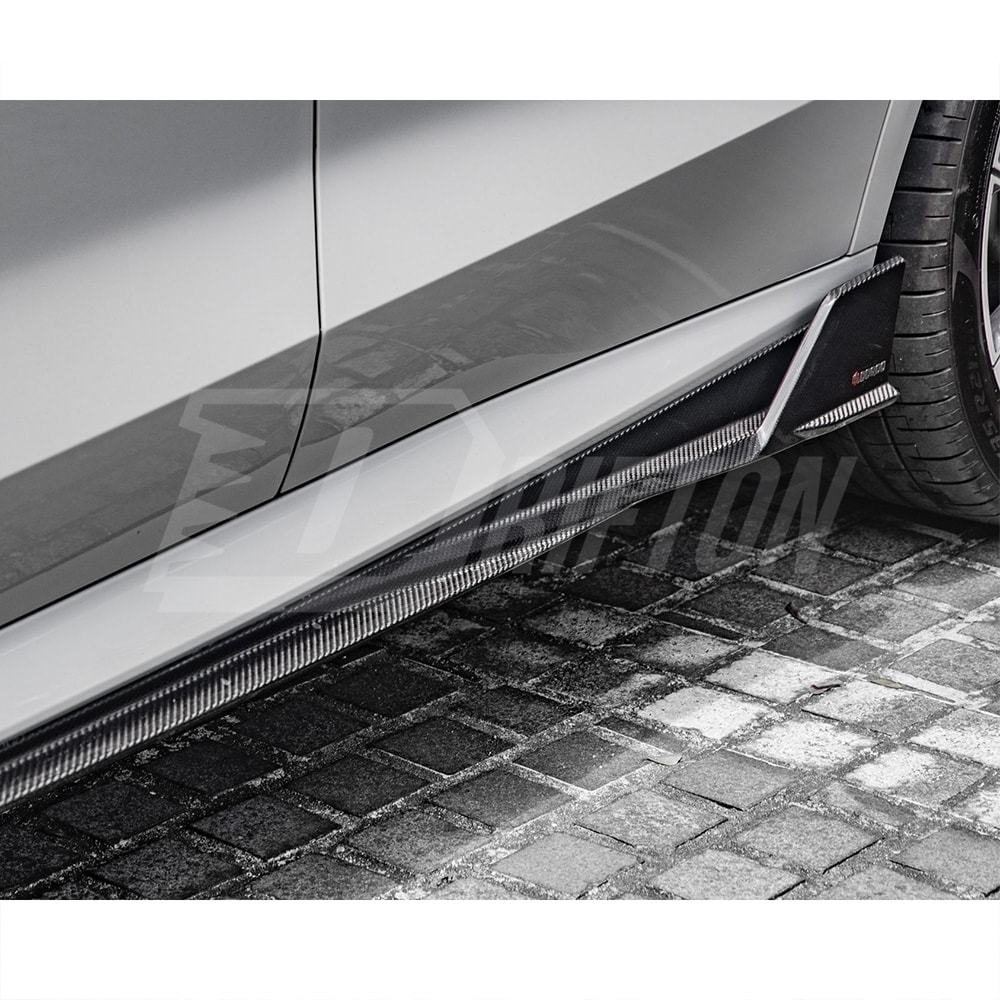SQ Style Dry Carbon Fiber Side Skirt For BMW X5 G05 2019-On
