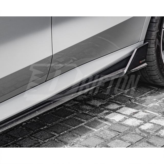 SQ Style Dry Carbon Fiber Side Skirt For BMW X5 G05 2019-On