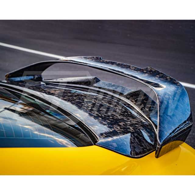 GTAM Style Carbon Fiber GT Spoiler Rear Wing For Infiniti Q60 2016-2022