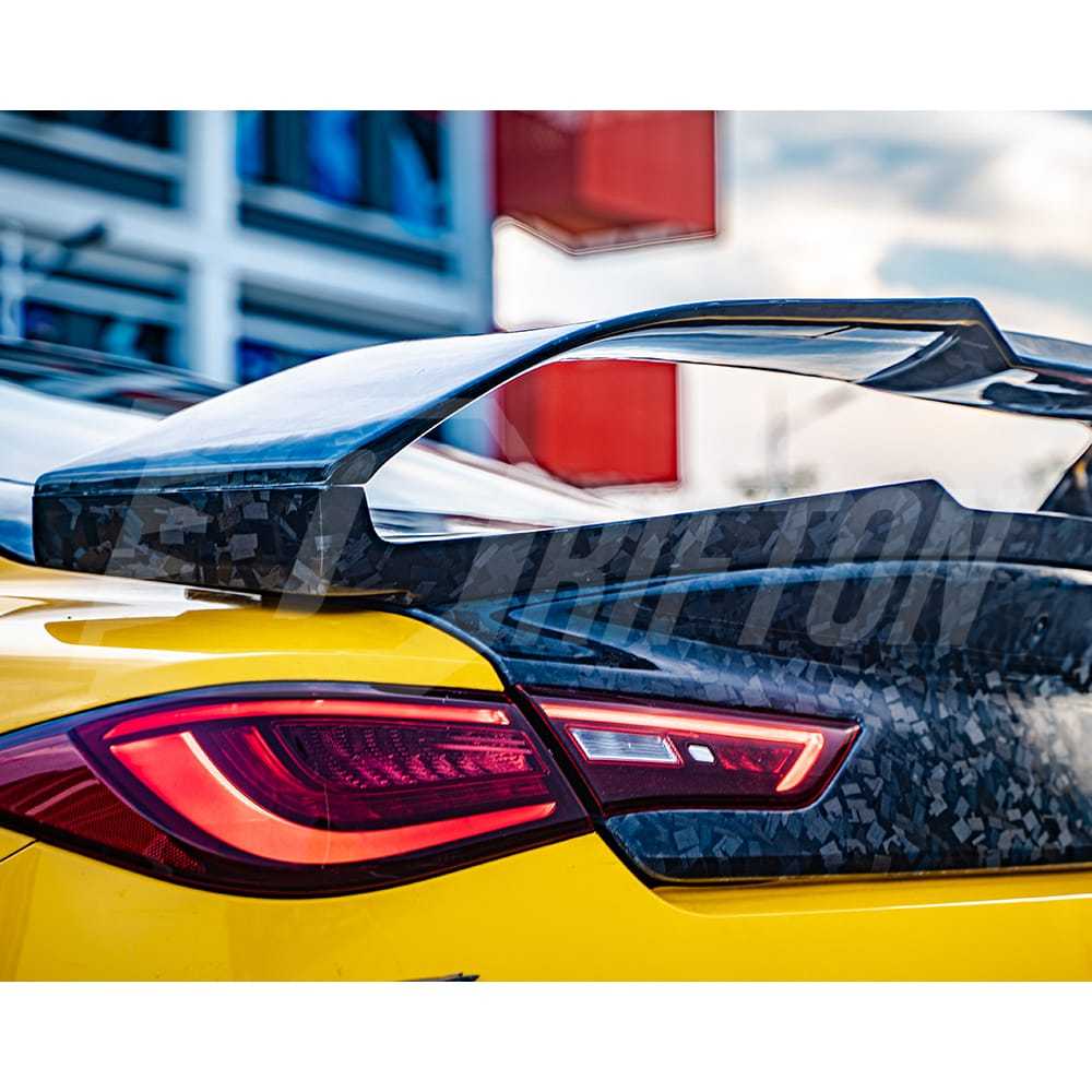 GTAM Style Carbon Fiber GT Spoiler Rear Wing For Infiniti Q60 2016-2022
