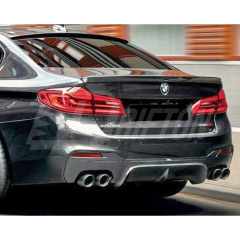 AC Style Carbon Fiber Rear Diffuser For BMW 5 Series G30 G38 2017-2023