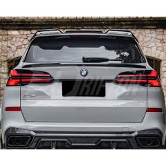 SQ Style Dry Carbon Fiber Roof Spoiler Top Wing For BMW X5 G05 2019-On