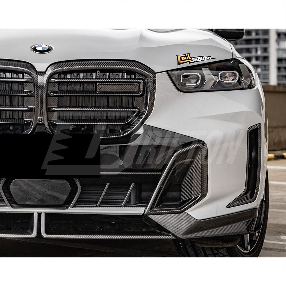 MP Style Dry Carbon Fiber Front Lip Splitter For BMW X5 G05 LCI 2024-On