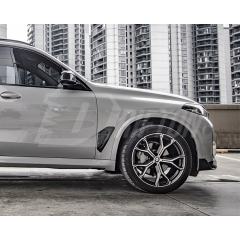 MP Style Dry Carbon Fiber Fender Side Vents For BMW X5 G05 LCI 2024-On