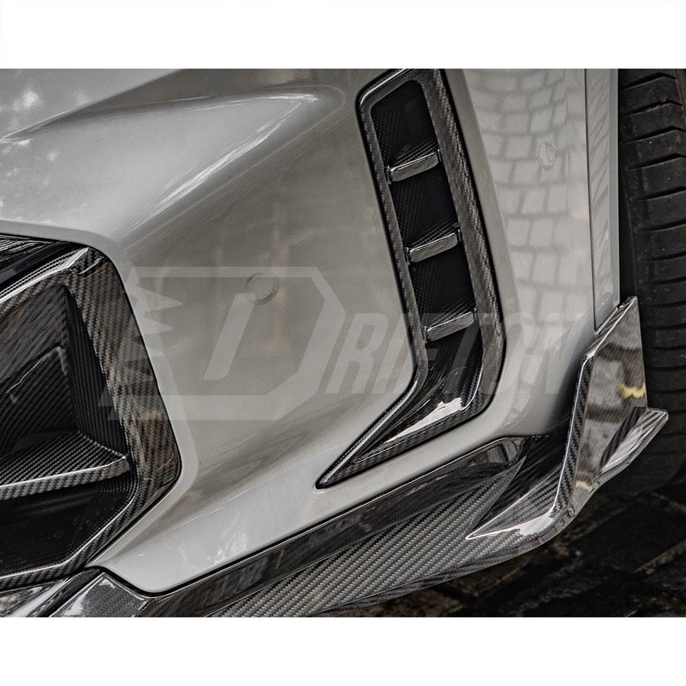 SQ Style Dry Carbon Fiber Front Lip For BMW X5 G05 LCI 2024-On
