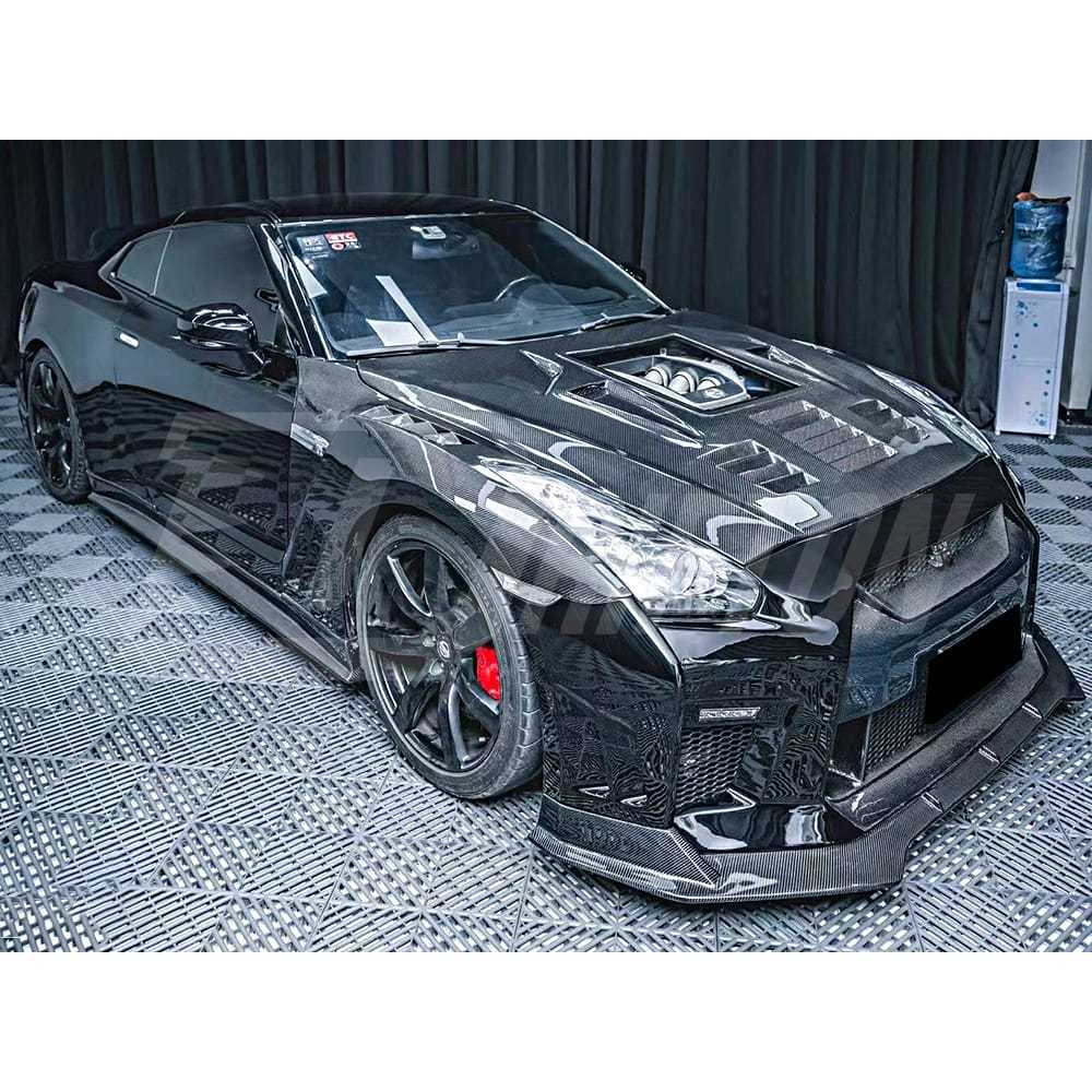 CMST Style Dry Carbon Fiber Fender For Nissan R35 GTR 2008-2026