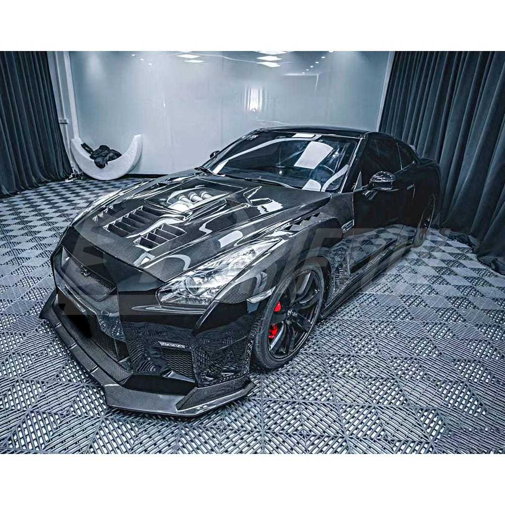 CMST Style Dry Carbon Fiber Fender For Nissan R35 GTR 2008-2026