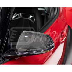 Dry Carbon Fiber Repalcement Side Mirror Cover For Toyota Supra MK5 A90 A91 GR 2019-2024