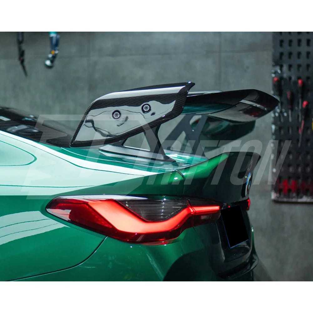 ADRO V3 Style Carbon Fiber Rear Spoiler GT Wing For BMW F87 M2 F80 M3 F82 M4 2016-2020