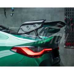 ADRO V3 Style Carbon Fiber Rear Spoiler GT Wing For BMW F87 M2 F80 M3 F82 M4 2016-2020