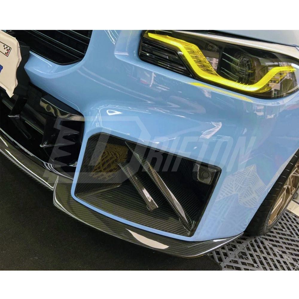 AP Style Dry Carbon Fiber Front Lip For BMW G87 M2 2023-2027