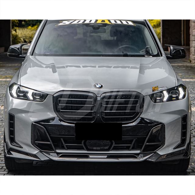 SQ Style Dry Carbon Fiber Front Lip For BMW X5 G05 LCI 2024-On
