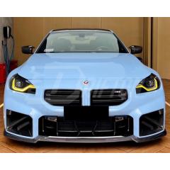AP Style Dry Carbon Fiber Front Lip For BMW G87 M2 2023-2027