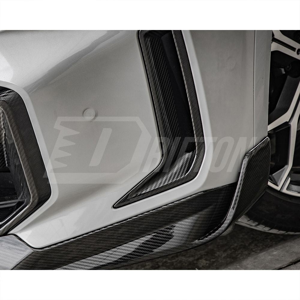 MP Style Dry Carbon Fiber Front Lip Splitter For BMW X5 G05 LCI 2024-On