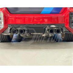 AP Style Dry Carbon Fiber Rear Diffuser For BMW G87 M2 2023-2027