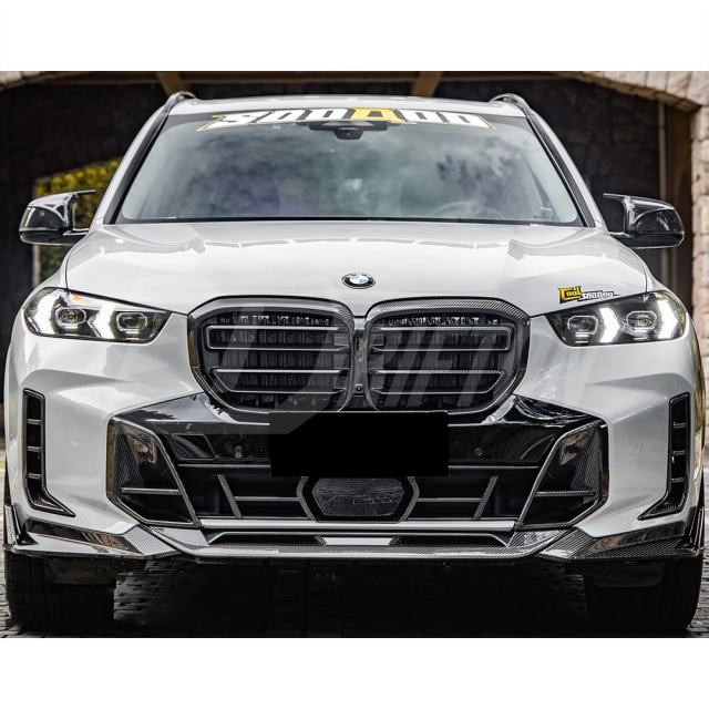 MP Style Dry Carbon Fiber Front Bumper Side Vent For BMW X5 G05 LCI 2024-On