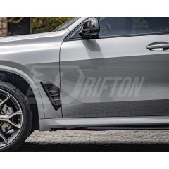 SQ Style Dry Carbon Fiber Side Skirt For BMW X5 G05 2019-On