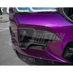 Dry Carbon Fiber Front Bumper Trim For BMW F90 M5 LCI 2020-2023