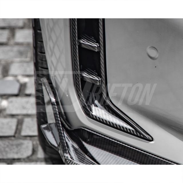 MP Style Dry Carbon Fiber Front Bumper Side Vent For BMW X5 G05 LCI 2024-On