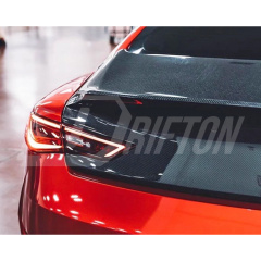 High Kick Style Carbon Fiber Rear Trunk Boot Lid For Infiniti Q60 2016-2022