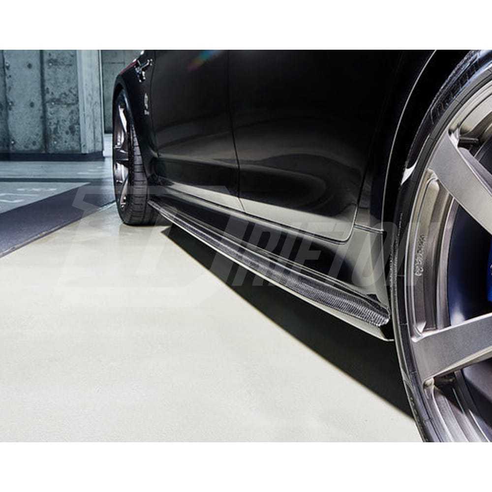 3D Style Carbon Fiber Side Skirt For BMW F90 M5 2017-2023