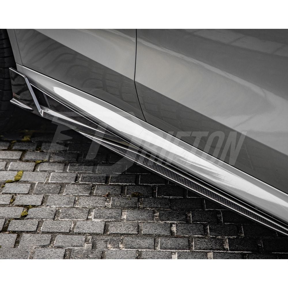 SQ Style Dry Carbon Fiber Side Skirt For BMW X5 G05 2019-On