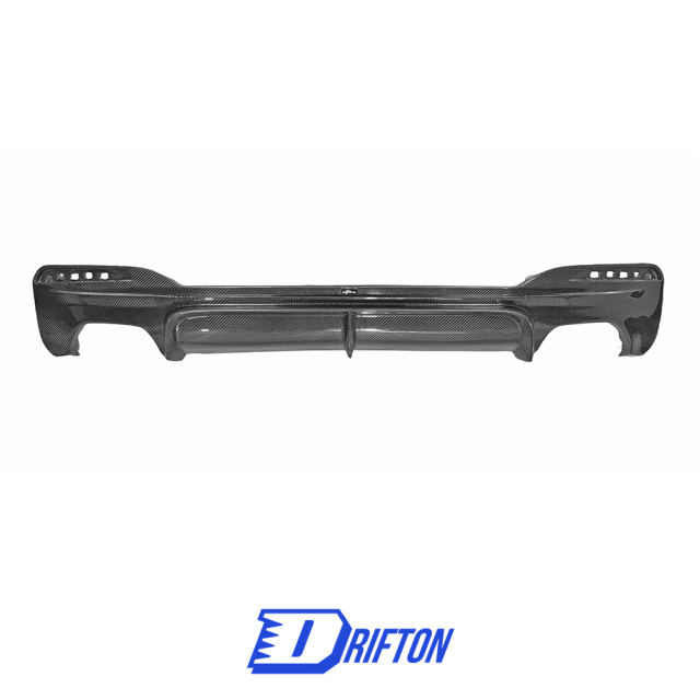 AC Style Carbon Fiber Rear Diffuser For BMW 5 Series G30 G38 2017-2023