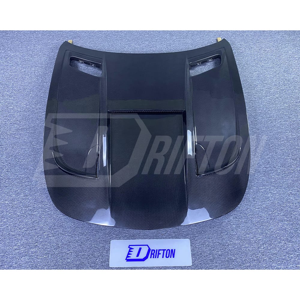 Contact us to get professional assistance & order. Features: &bull; High-tech production line(3D Scanning&rarr;3Ddesign&rarr;3D printing&rarr;CNC mold&rarr;Tests) &bull; High fitting accuracy &bull; Made by Real Carbon Fiber material &bull; 3K/6K/12K Plain/Twill/Forged Carbon Fiber Weave Finished Option &bull; Glossy & Matte Finishing, UV Protection From Fading &bull; Carefully Packaged by Carton Box with Wooden Frame &bull; Global shipping by air & sea &bull; Any products produce by DRIFTON will offer after-sales support & guarantee