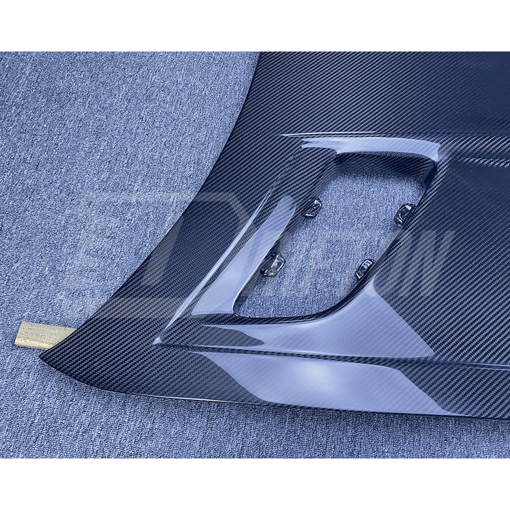 Contact us to get professional assistance & order. Features: &bull; High-tech production line(3D Scanning&rarr;3Ddesign&rarr;3D printing&rarr;CNC mold&rarr;Tests) &bull; High fitting accuracy &bull; Made by Real Carbon Fiber material &bull; 3K/6K/12K Plain/Twill/Forged Carbon Fiber Weave Finished Option &bull; Glossy & Matte Finishing, UV Protection From Fading &bull; Carefully Packaged by Carton Box with Wooden Frame &bull; Global shipping by air & sea &bull; Any products produce by DRIFTON will offer after-sales support & guarantee
