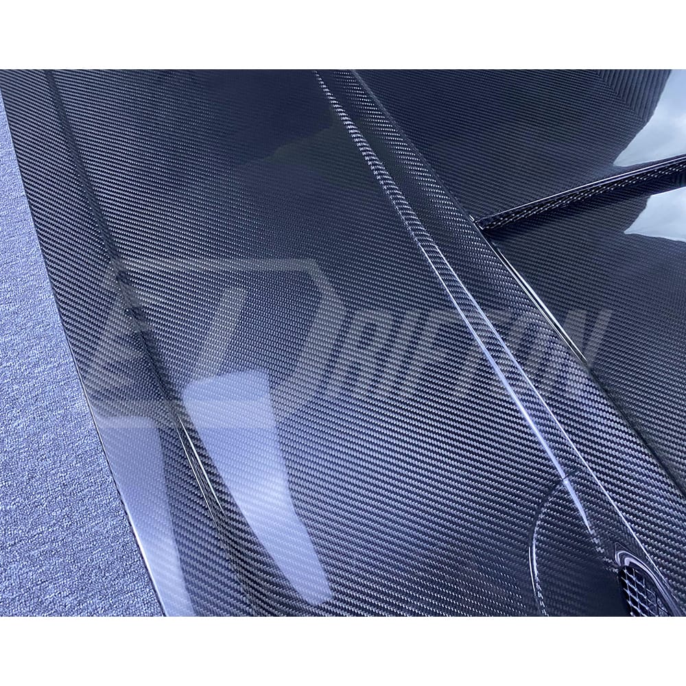 Contact us to get professional assistance & order. Features: &bull; High-tech production line(3D Scanning&rarr;3Ddesign&rarr;3D printing&rarr;CNC mold&rarr;Tests) &bull; High fitting accuracy &bull; Made by Real Carbon Fiber material &bull; 3K/6K/12K Plain/Twill/Forged Carbon Fiber Weave Finished Option &bull; Glossy & Matte Finishing, UV Protection From Fading &bull; Carefully Packaged by Carton Box with Wooden Frame &bull; Global shipping by air & sea &bull; Any products produce by DRIFTON will offer after-sales support & guarantee