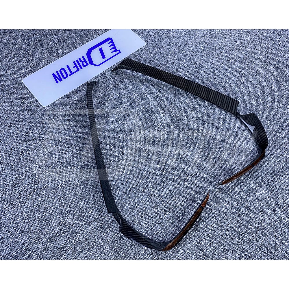 Dry Carbon Fiber Side Rear Vent Cover Air Intake Trim For Mclaren GT