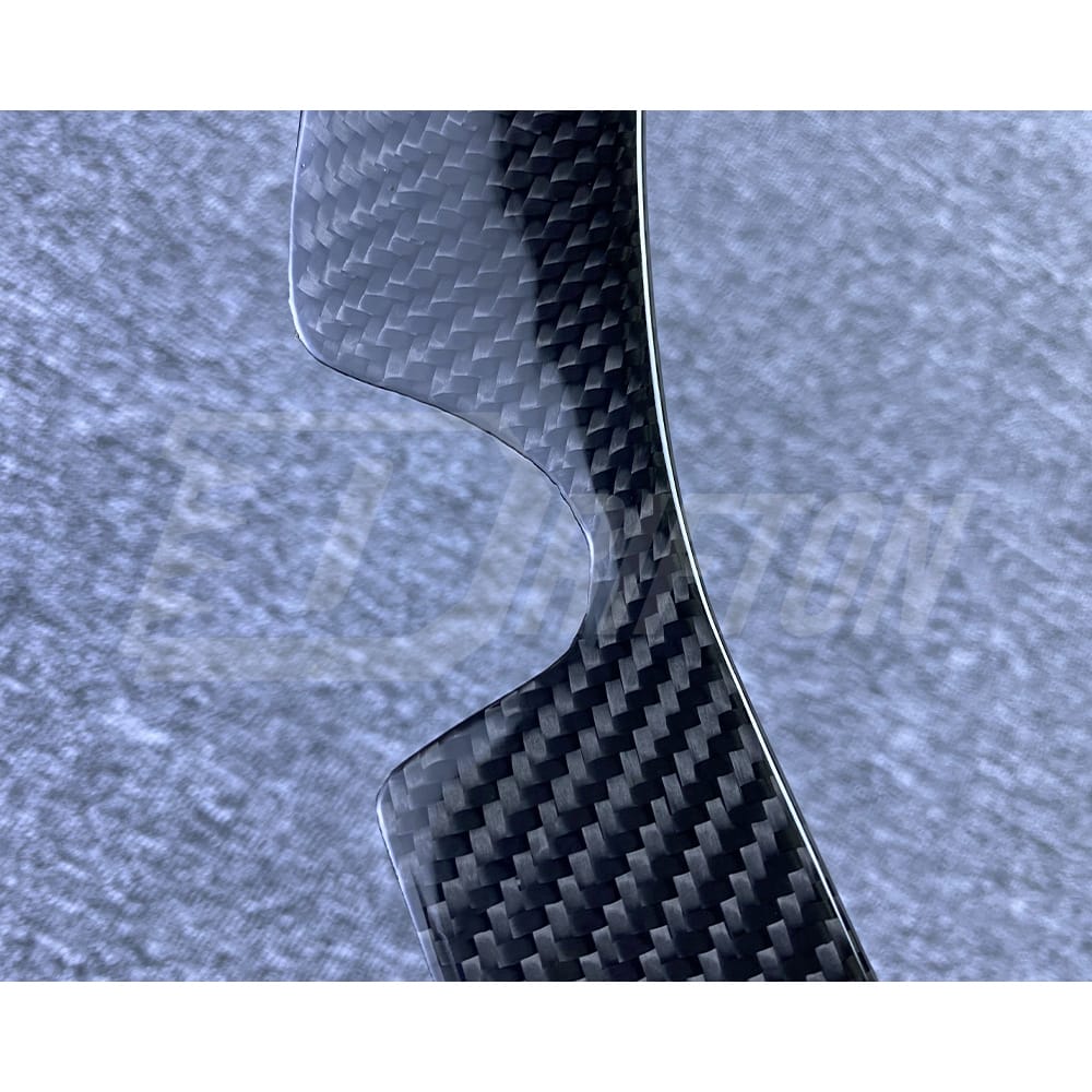 Dry Carbon Fiber Side Rear Vent Cover Air Intake Trim For Mclaren GT
