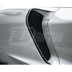 Dry Carbon Fiber Side Rear Vent Cover Air Intake Trim For Mclaren GT