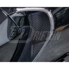 Dry Carbon Fiber Side Rear Vent Cover Air Intake Trim For Mclaren GT